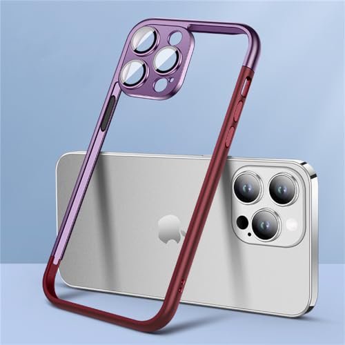Cadre PC amovible et coque premium iPhone 12 13 14 Pro Max protection objectif