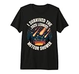 I Survived The 2025 Meteor Shower Tonight Meteor Shower Premium Tri-Blend T-Shirt