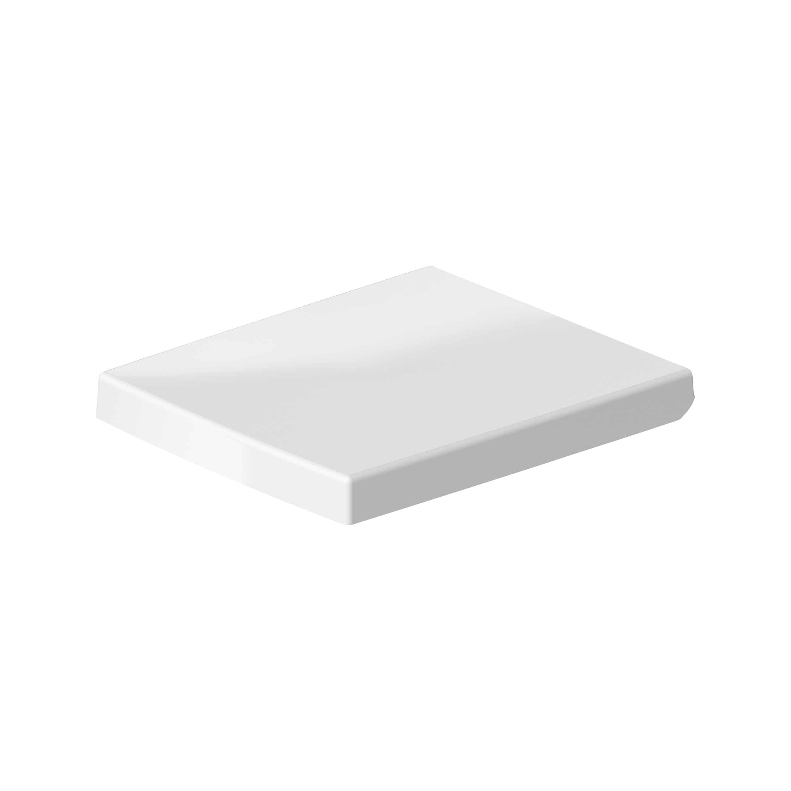 Duravit Vero tapa WC, tapa de wc con mecanismo de cierre suave y lento, asiento de inodoro de urea duroplast, tapadera wc con bisagras de acero inoxidable, tapa de inodoro blanco