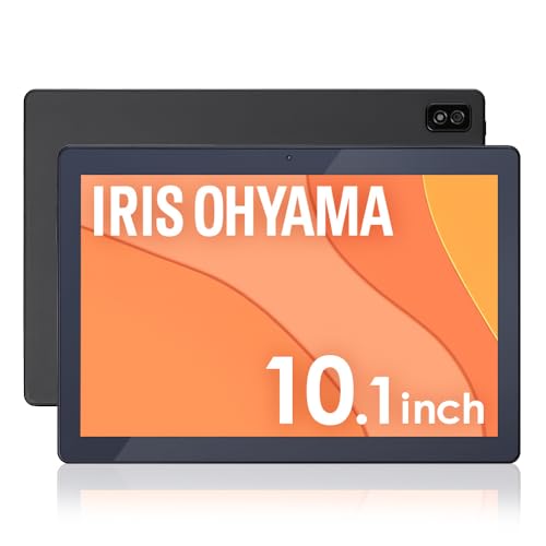 【美品】アイリスオーヤマ10.1インチタブレットLUCA TE104M4V1-B アイリスオーヤマ 10インチ タブレット TE104M4V1-B 1台 - アスクル