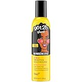 Got2b Glued 2-in-1 Smooth & Hold Hair Mousse, 8 Fl Oz, 96 Hour Frizz Control & Soft Flexible Hold for Wigs, Braids and Curls, No Stickiness and Residue, Formulated with Castor Oil & Provitamin B5