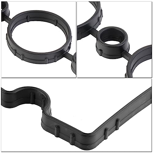 Image of VS50779R Valve Cover Gasket Compatible with 2007-2020 Chevy Aveo Aveo5 Cruze Sonic Trax Pontiac G3 G3 Wave Saturn Astra 1.6L 1.8L 55354237 VS50656 713816600
