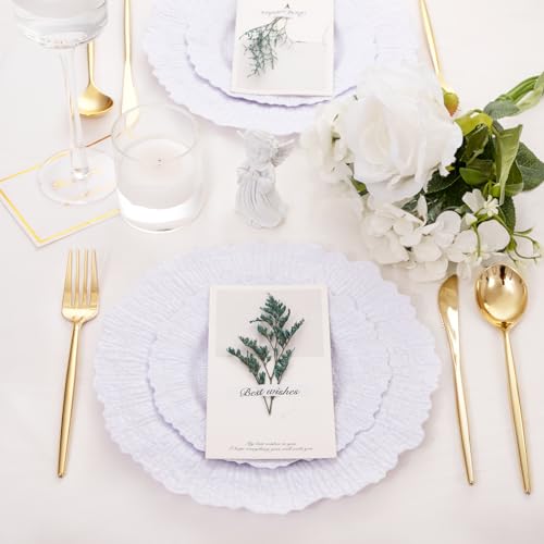 SUT 150PCS Gold Plastic Silverware,Gold Plastic Utensils,Gold Silverware Disposable,Disposable Utensils Heavy Duty,Disposable Cutlery,Includes:50 Knives, Forks and Spoons for Party, Birthday,Wedding - Thumbnail 4