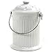 Norpro 1 Gallon Ceramic Compost Keeper, White