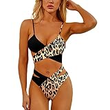 super push up badeanzug Modedesign: Zweiteilige Farbblock-Badebekleidung. Binde-BH mit verstellbaren Spaghettiträgern. Aushöhlter Tanga. Stilvoll und sexy.