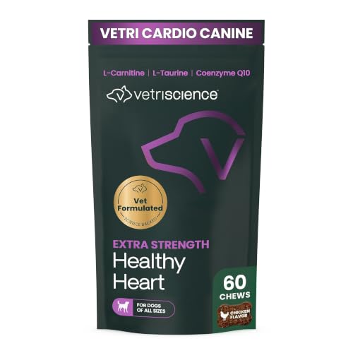 VetriScience Extra Strength Healthy Heart Chews...