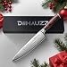 DiiHAUZZ Kochmesser 20cm, ultrascharfes Fleischmesser, 5Cr15MoV Edelstahl