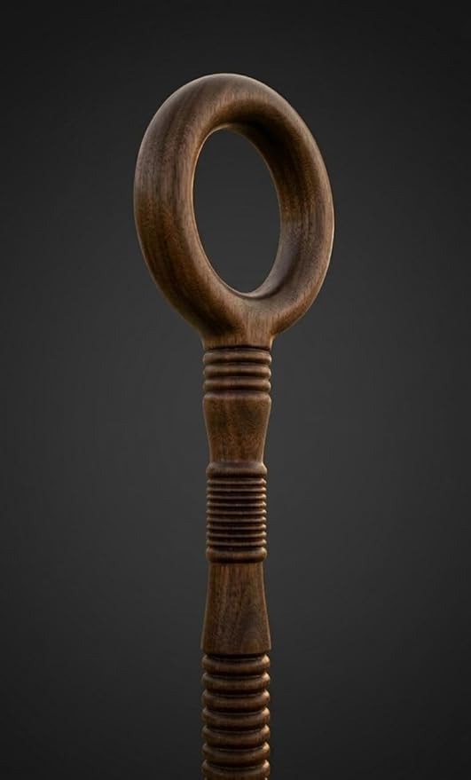 Wood Crozier Polish Staff Crosier Bishop Quality Craftsmanship, 72" Christmas