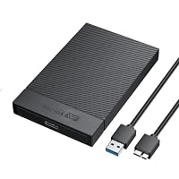 SAN ZANG MASTER – Festplattengehäuse 2,5 Zoll SANZANG USB 3.0 Festplatte Gehäu