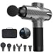 Massage Gun for Athletes, Portable Body Muscle Massager Professional Deep Tissue Massage Gun for Pain Relief with 6 Massage Heads 20 Speed High-Intensity Vibration Rechargeable Legiral Le3 Massage Gun