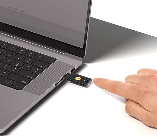 Yubico - Security Key C NFC - Black- Two-factor authentication (2FA) security key, connect via USB-C or NFC, FIDO U2F/FIDO2 certified