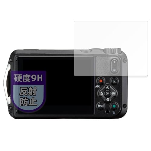 MotoMoto �t�B���� RICOH PENTAX WG-8 �p �ی�t�B���� �K���X�t�B���� (�ɔ� �t�@�C�o�[) ���˒ጸ ���{��