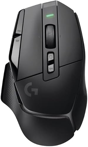Logitech G502 X Gaming Mouse - Wired, Black, Genuine Parallel Import | Ergonomic Design, 25K DPI Sensor, LIGHTFORCE Switches, USB-A Connection, Compatible With PC and Mac