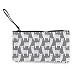 Produktbild Unisex-Geldbörse, Alpaca Farm Sundown Grey Womens Canvas Geldbörse Mini Change Wallet Pouch-Card Holder Phone Wallet Storage Bag,Pencil Pen Case