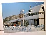  Peiting - Herzogsägmühle. Diakonie in Oberbayern. Evangelische Kirche. Alte Ansichtskarte / Postkarte farbig, ungel. ca 80ger Jahre ?. Gebäudeansicht im Winter mit Personen, Schneepanorama.
