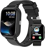 Kids Smart Watch,1,83' DIY Face 14Games Smart Watch for Kids Fitness Tracker with Heart Rate Sleep Monitor 100+Sport IP68Calories Step Counter Class Mode Alarm with/without APP for Boys Girls (Black)