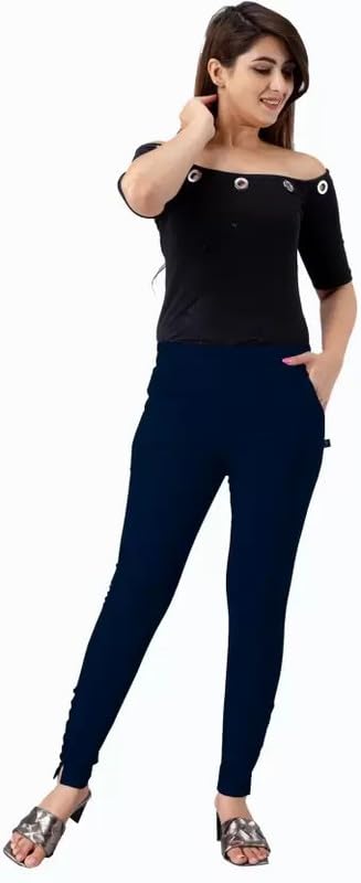 Image of Women's Stylish & Comfortable Jeggings | Stretchable High-Waist Pants BZFW Potali