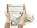 Latexhandschuhe 100 Stück Box (M, Weiß) Einweghandschuhe, Einmalhandschuhe, Untersuchungshandschuhe, Latex Handschuhe, puderfrei, unsteril, disposible gloves
