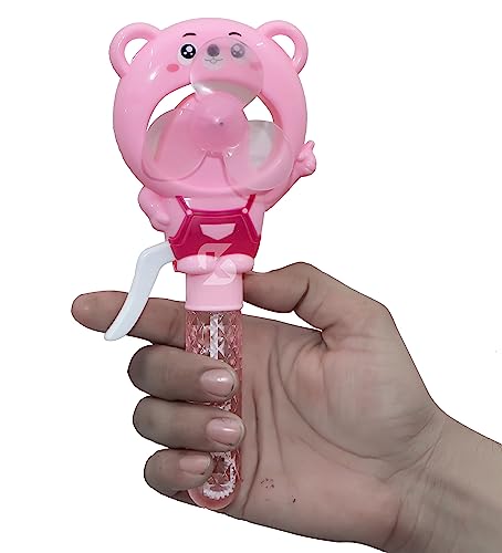 Image of Kingsman Store Bubble Shooter Toy for Toddlers | New Gatling Bubble Machine Maker with Fan Gift for Boys and Girls Outdoor Activities | Cool Bubbles Machine for Kids Gift Toys | Multi Color 1 Psc