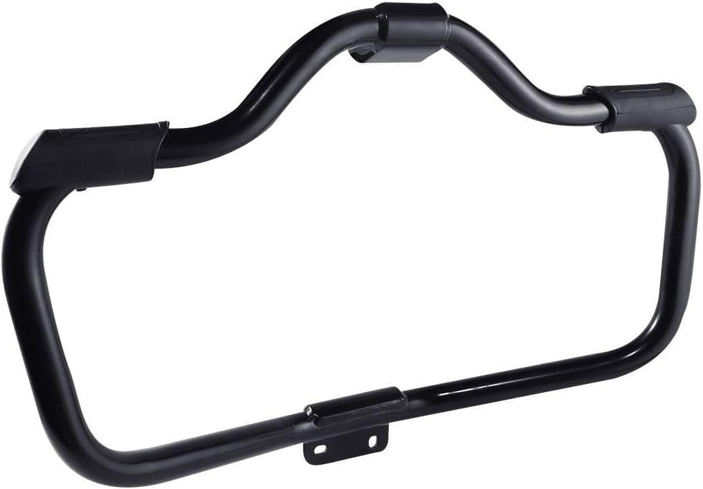 1 1/4" Engine Guard Highway Crash Bar Iron Black, Free Return and Exchange