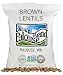Non-GMO Project Verified Pardina Lentils (Small Brown Lentils) | 100% Non-Irradiated | Certified Kosher Parve | USA Grown | Field Traced (We tell you which field we grew it in)