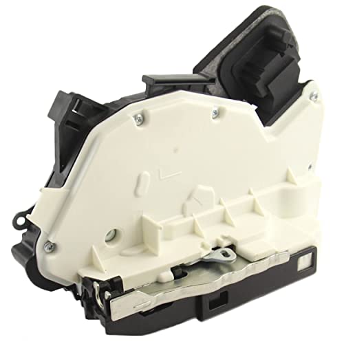 Serrure de porte compatible pour Golf 6, Golf 7, Golf Sportsvan, Jetta 6, Polo 5, Seat Leon 3 et Skoda Yeti (2005-2021) ARRIÈRE GAUCHE (arrière du conducteur)