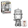 Funko Queen King Freddie Mercury Platinum Exclusive Pop! with Pin 184 #2