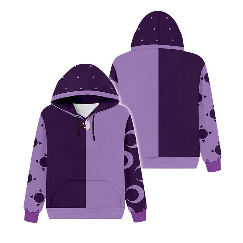 QYIFIRST - Felpa con cappuccio, a maniche lunghe, motivo: anime 3D, taglie S -5XL