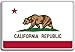 Flag Of California - Flags of the U.S. states fridge magnet - Calamita da frigo