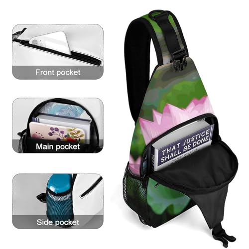 Bolso tipo cruzado casual para viaje y senderismo miniatura 4