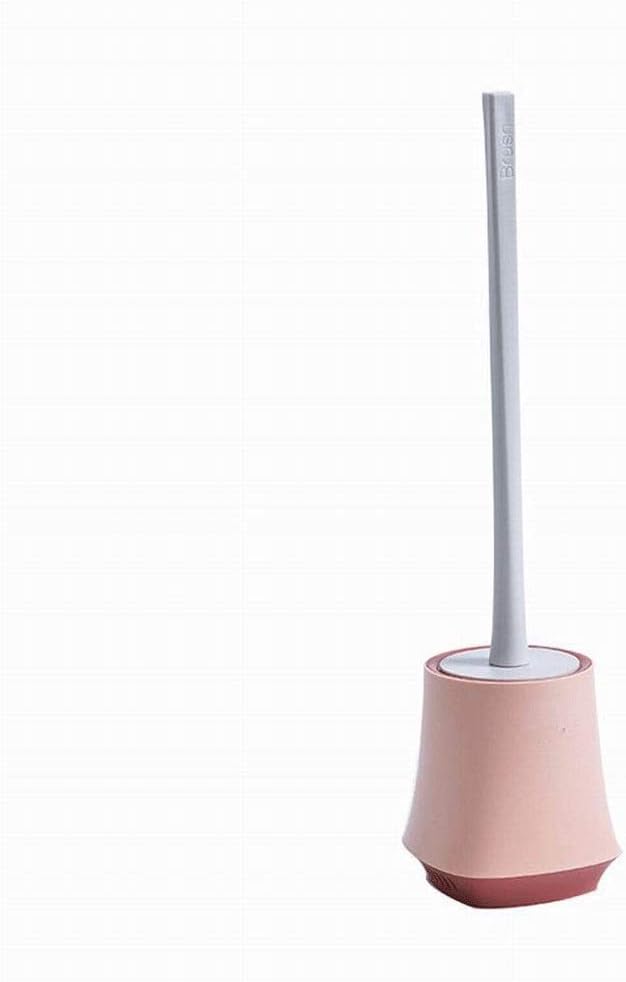 Toilet Brush Corner Designed with Ergonomics Resist and Rust Water-Saving Automatic Air-Drying Brush