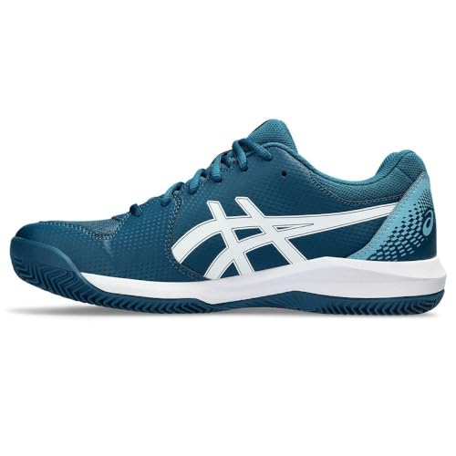 TÊNIS ASICS GEL DEDICATE 8 CLAY (SAIBRO) MASCULINO AZUL E BRANCO (br_footwear_size_system, adult, nu