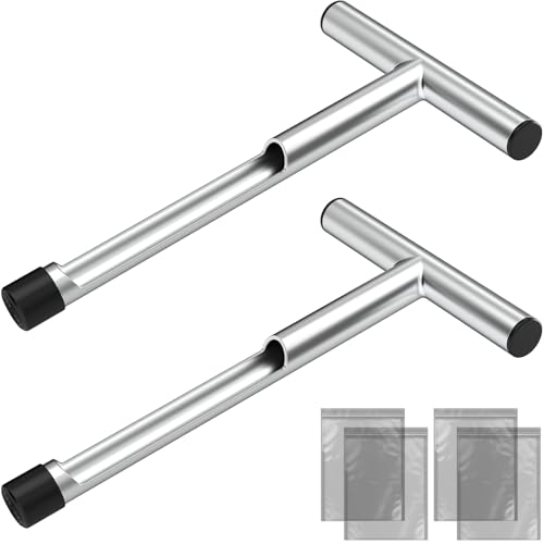 ForoGore 2 Pack 12 Inch Stainless Steel Soil Sampler Probe