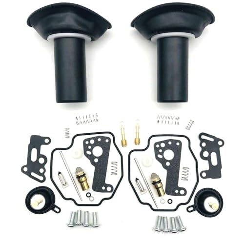 Kit de reparación de carburador para Yamaha Virago XV535 con diafragma y émbolo completo