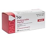 B40600 PT# B40600- Prep Surgical Pads PVP Iodine PDI Med 100/Bx by, PDI Professional Disposables