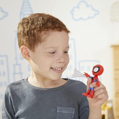 Marvel Hasbro Amis fantastiques – Spidey Figurine Jouet de 15 cm avec 1 Accessoire pour Les Enfants à partir de F1935 - vue 9