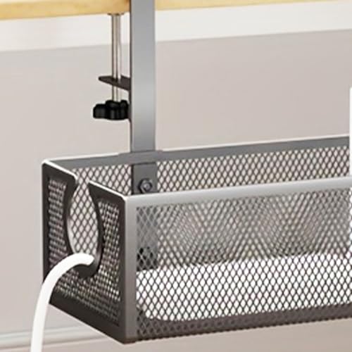 Cesta de alambre para colgar y ganar espacio en armarios de cocina pequeños 7