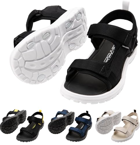 CRESSI Pete Sandal Black/White 36 - Sandalo Unisex Ideale per