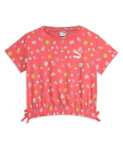 Image of Puma Girl's Printed Relaxed Fit T-Shirt