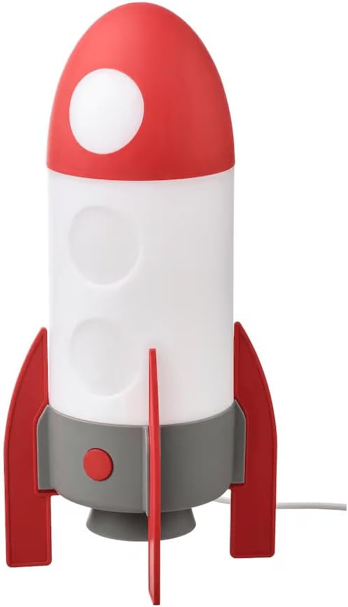 AFTONSPARV LED Table lamp, Rocket/Multicolor