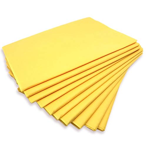 Physiofit24 Waschfaserlaken PP70 GELB 10 Stück 80x210cm...