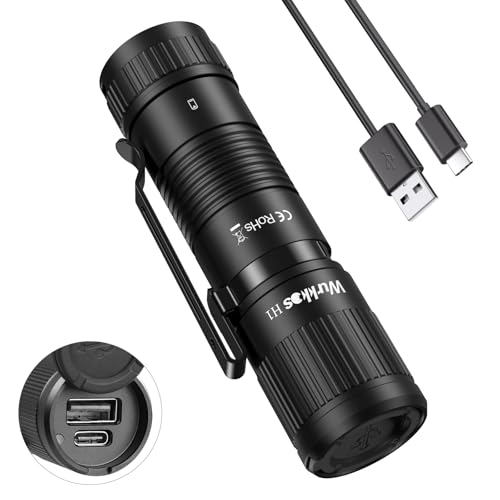 Wurkkos H1 Fast Charging Portable Charger， 5000mAh Power