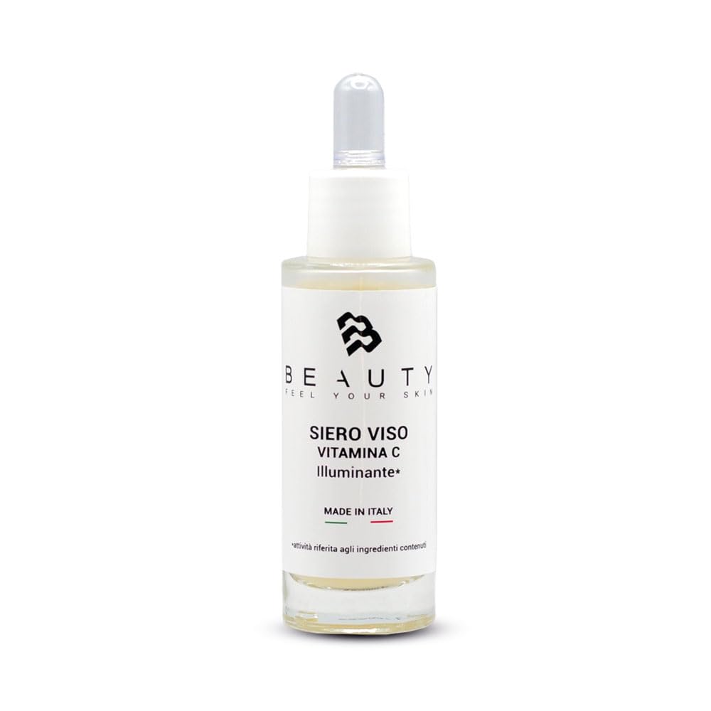 Blor Siero Concentrato Vitamina C Acidi Ialuronici per un Viso Radiante Giovane Antiossidanti e Idratazione Profonda Cura Cosmetica Made in Italy