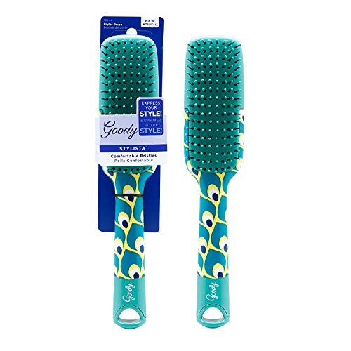 2 PACK!! Goody Comfortable Bristles Styler Hair Brush