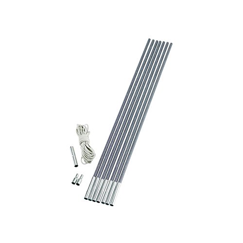 Outwell Stangen-Set 11.0 mm Duratec, Grey, 11 Abschnitte à 65 cm, 650019