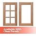 Xpress Cabinet Doors Custom Sized Revere Cabinet Door | Solid Wood Replacement Door for Kitchens, Bathrooms | Unfinished