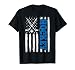 American Flag Hockey USA Patriotic Shirt Hockey Lovers T-Shirt
