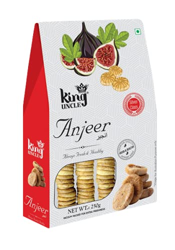 King Uncle Afghani Anjeer (Dried Figs), Silver Class, 250 grams-picture-31