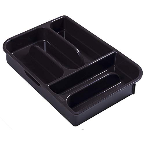 Astra OGE1/T*PR1 Organizador com Tampa, Preto, 26x36x6cm