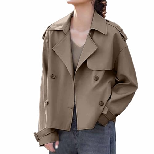 Manteau automne veste long chaud noir trench-coat velours